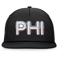 Fanatics Philadelphia Flyers Authentic Pro Rink Team Code Snapback Hat