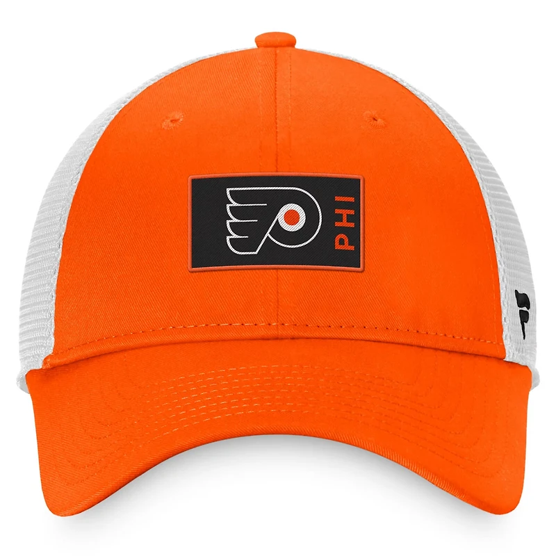 Fanatics Philadelphia Flyers Authentic Pro Rink Trucker Snapback Hat