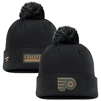 Fanatics Philadelphia Flyers Military Appreciation Cuffed Knit Hat with Pom
