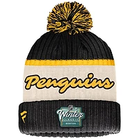 Fanatics Pittsburgh Penguins 2023 NHL Winter Classic Cuffed Knit Hat with Pom