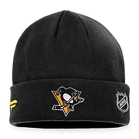 Fanatics Pittsburgh Penguins Authentic Pro Rink Cuffed Knit Hat