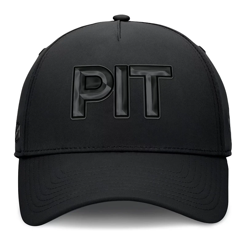 Fanatics Pittsburgh Penguins Authentic Pro Road Team Code Flex Hat