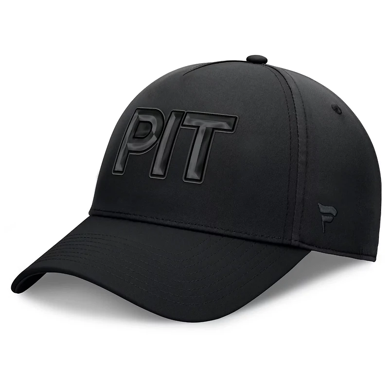 Fanatics Pittsburgh Penguins Authentic Pro Road Team Code Flex Hat