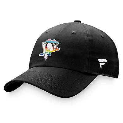 Fanatics Pittsburgh Penguins Team Logo Pride Adjustable Hat