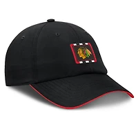 Fanatics /Red Chicago hawks Authentic Pro Ripstop Adjustable Hat
