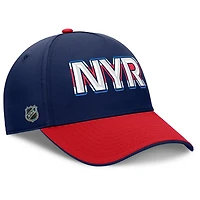 Fanatics Red New York Rangers Authentic Pro Rink Team Code Flex Hat