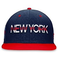 Fanatics /Red New York Rangers Authentic Pro Rink Two-Tone Snapback Hat