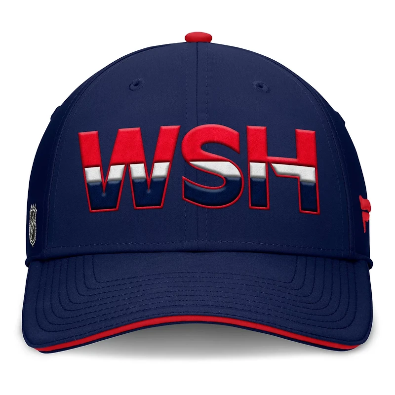 Fanatics Red Washington Capitals Authentic Pro Rink Team Code Flex Hat