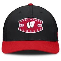 Fanatics Red Wisconsin Badgers Adapt Adjustable Trucker Hat