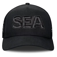 Fanatics Seattle Kraken Authentic Pro Road Team Code Trucker Adjustable Hat
