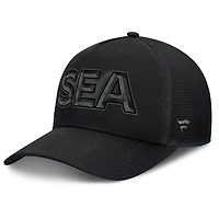 Fanatics Seattle Kraken Authentic Pro Road Team Code Trucker Adjustable Hat