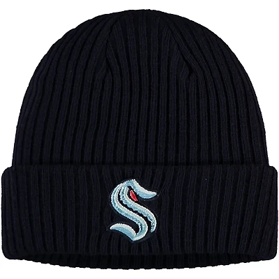 Fanatics Seattle Kraken Core Primary Logo Cuffed Knit Hat