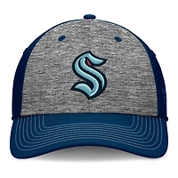Fanatics Seattle Kraken Fundamental Top Shelf 2-Tone Flex Hat