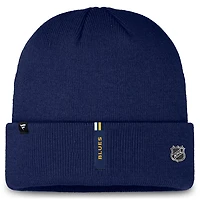 Fanatics St Louis Blues Authentic Pro Cuffed Knit Hat