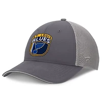 Fanatics St Louis Blues Authentic Pro Home Ice Trucker Adjustable Hat