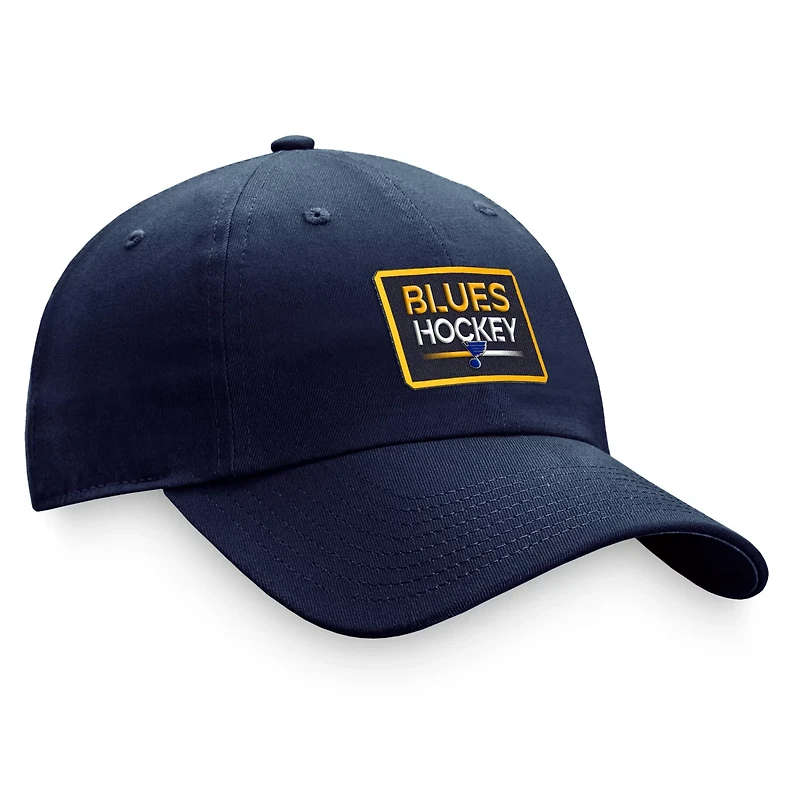 Fanatics St Louis Blues Authentic Pro Rink Adjustable Hat