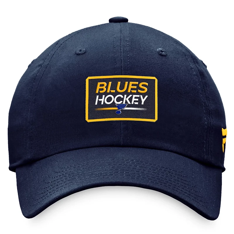 Fanatics St Louis Blues Authentic Pro Rink Adjustable Hat
