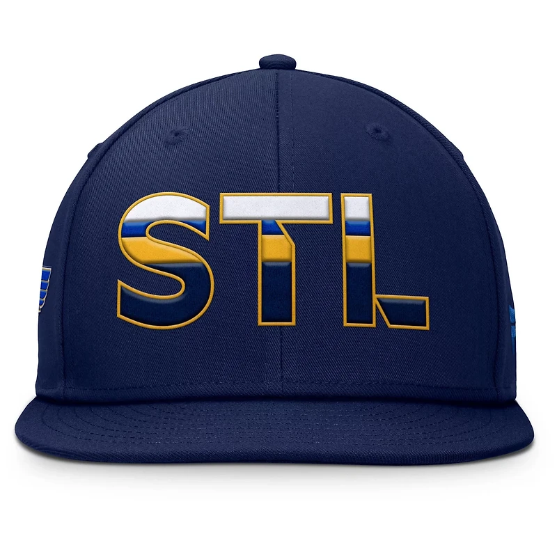 Fanatics St Louis Blues Authentic Pro Rink Snapback Hat