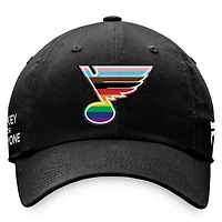 Fanatics St Louis Blues Team Logo Pride Adjustable Hat
