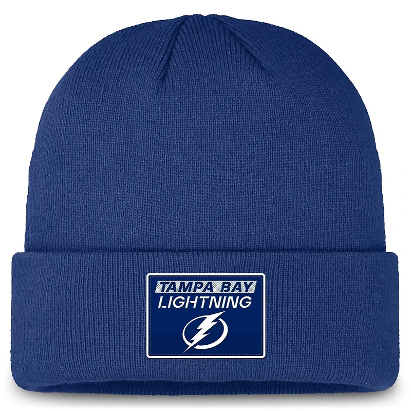 Fanatics Tampa Bay Lightning Authentic Pro Cuffed Knit Hat