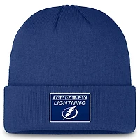 Fanatics Tampa Bay Lightning Authentic Pro Cuffed Knit Hat