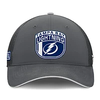 Fanatics Tampa Bay Lightning Authentic Pro Home Ice Trucker Adjustable Hat