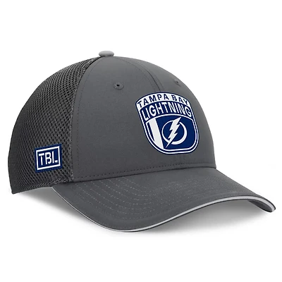 Fanatics Tampa Bay Lightning Authentic Pro Home Ice Trucker Adjustable Hat