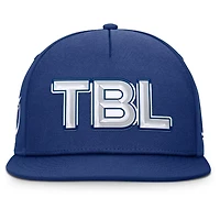Fanatics Tampa Bay Lightning Authentic Pro Rink Team Code Snapback Hat