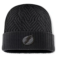 Fanatics Tampa Bay Lightning Authentic Pro Road Cuffed Knit Hat