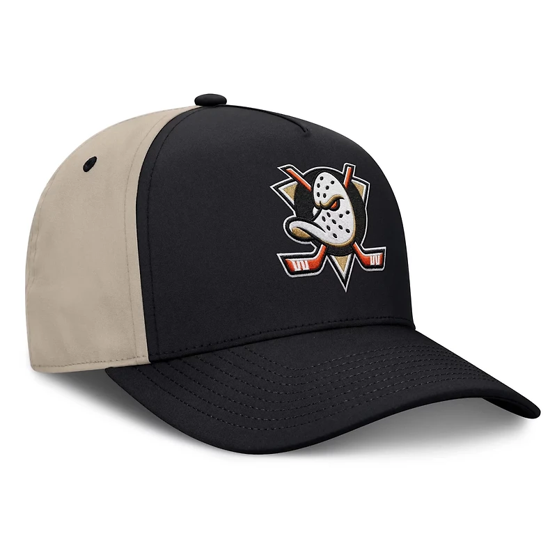 Fanatics Tan Anaheim Ducks 2026 Stanley Cup Playoffs Locker Room Adjustable Hat
