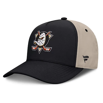 Fanatics Tan Anaheim Ducks 2026 Stanley Cup Playoffs Locker Room Adjustable Hat