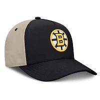 Fanatics Tan Boston Bruins 2026 Stanley Cup Playoffs Locker Room Adjustable Hat