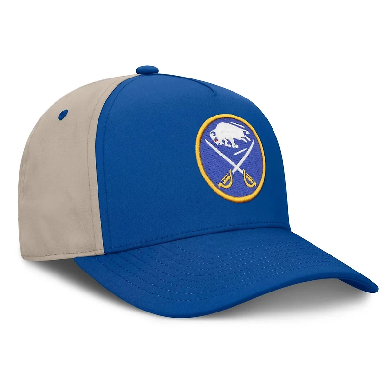 Fanatics Tan Buffalo Sabres 2026 Stanley Cup Playoffs Locker Room Adjustable Hat