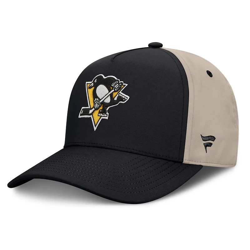 Fanatics Tan Pittsburgh Penguins 2026 Stanley Cup Playoffs Locker Room Adjustable Hat