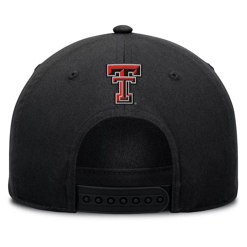 Fanatics Texas Tech Red Raiders Foul Ball Rope Adjustable Hat