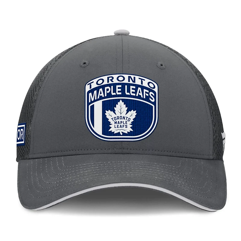 Fanatics Toronto Maple Leafs Authentic Pro Home Ice Trucker Adjustable Hat