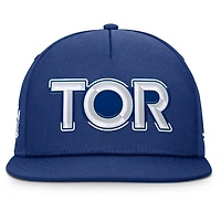 Fanatics Toronto Maple Leafs Authentic Pro Rink Team Code Snapback Hat