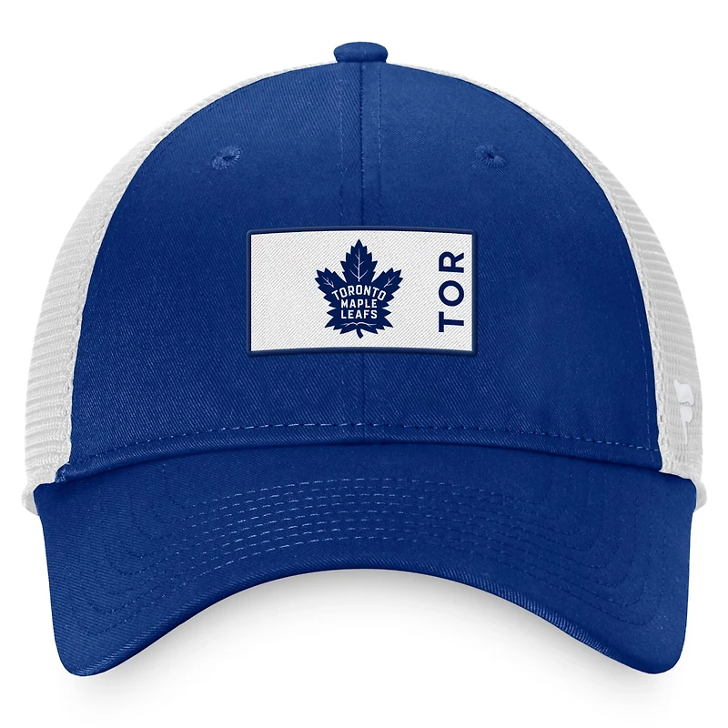 Fanatics Toronto Maple Leafs Authentic Pro Rink Trucker Snapback Hat