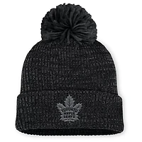 Fanatics Toronto Maple Leafs Authentic Pro Road Cuffed Knit Hat with Pom