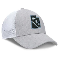 Fanatics Utah Mammoth Utah Badge Trucker Adjustable Hat
