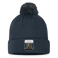 Fanatics Vegas Golden Knights 2023 NHL Draft Cuffed Knit Hat with Pom
