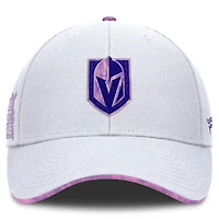 Fanatics Vegas Golden Knights Authentic Pro Hockey Fights Cancer Adjustable Hat