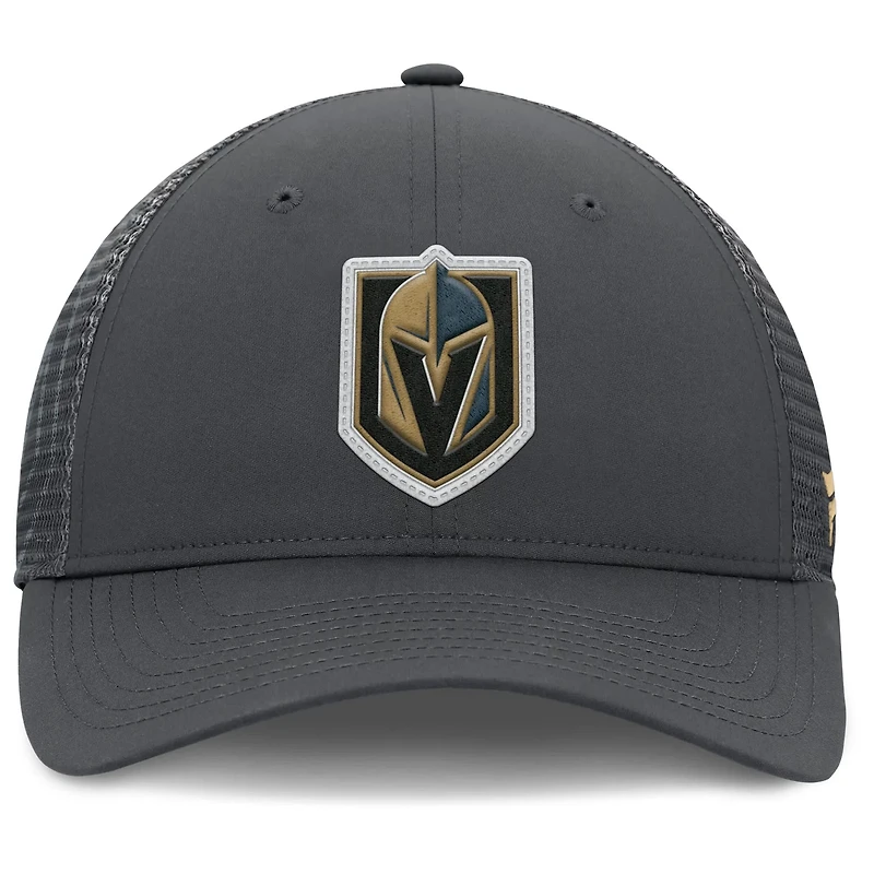 Fanatics Vegas Golden Knights Authentic Pro Home Ice Trucker Adjustable Hat