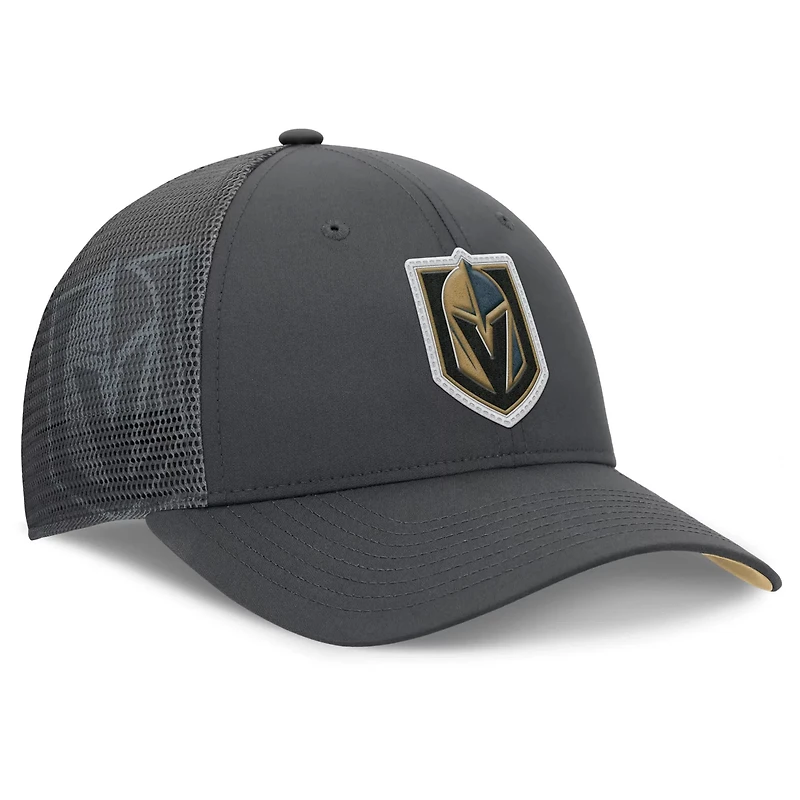 Fanatics Vegas Golden Knights Authentic Pro Home Ice Trucker Adjustable Hat