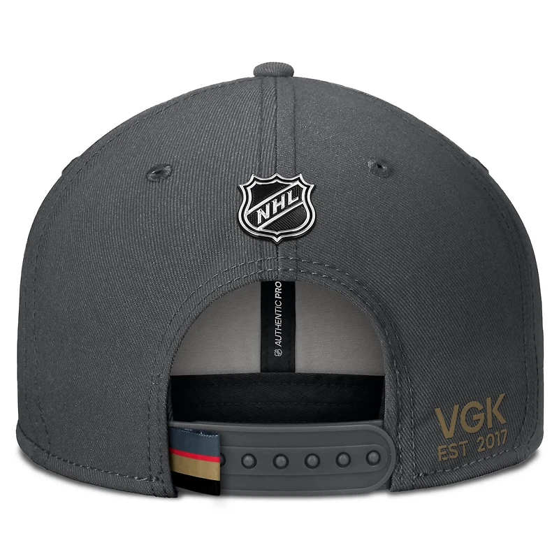 Fanatics Vegas Golden Knights Authentic Pro Prime Snapback Hat