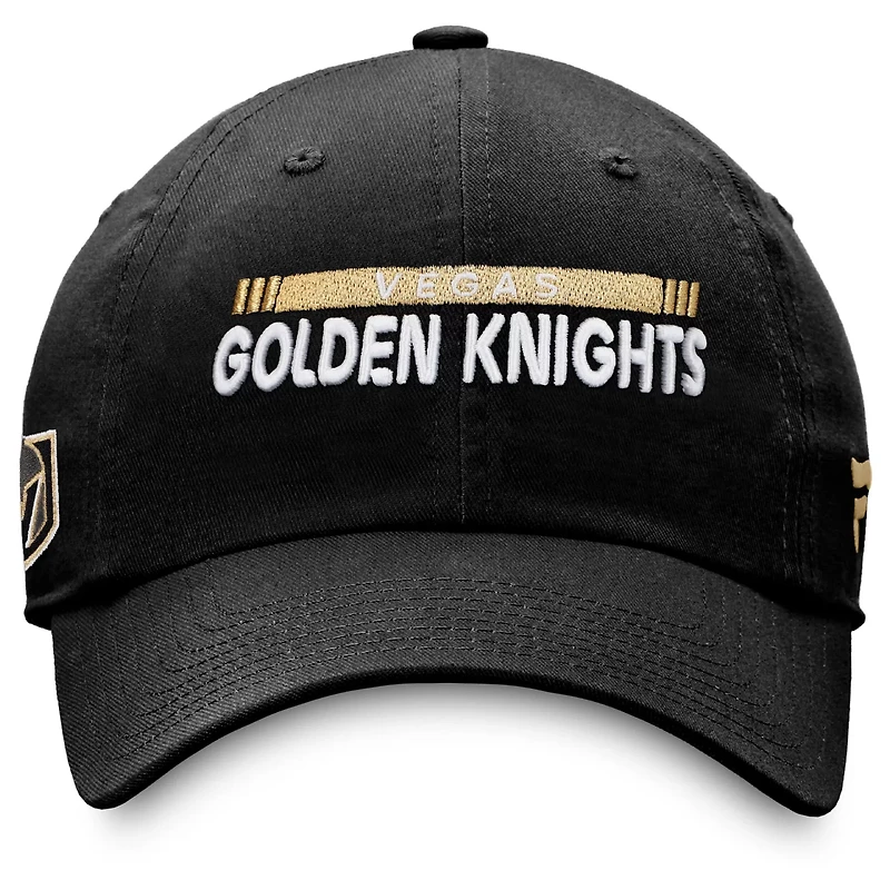 Fanatics Vegas Golden Knights Authentic Pro Rink Adjustable Hat