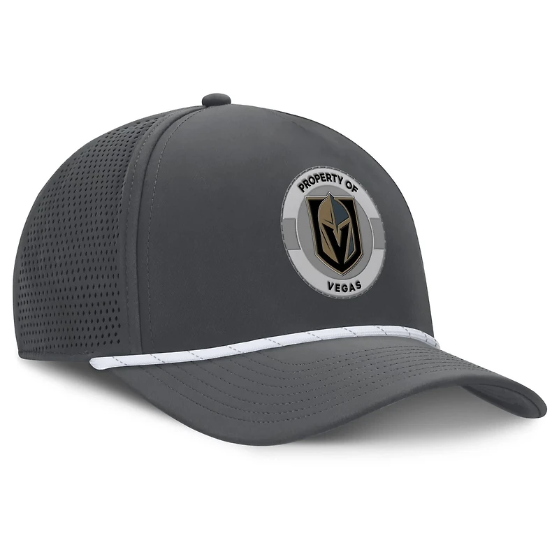 Fanatics Vegas Golden Knights Authentic Pro Rink Adjustable Hat
