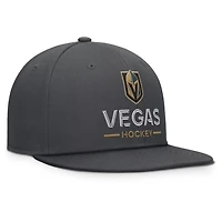 Fanatics Vegas Golden Knights Authentic Pro Rink Lockup Snapback Hat