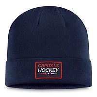 Fanatics Washington Capitals Authentic Pro Cuffed Knit Hat