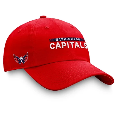 Fanatics Washington Capitals Authentic Pro Rink Adjustable Hat